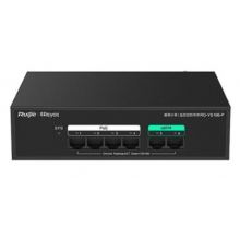 銳捷RG-YS106-P PoE交換機6口百兆